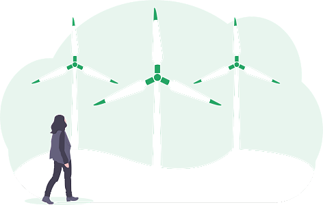 風(fēng)力渦輪機(jī)是一種轉(zhuǎn)換風(fēng)的動(dòng)能變成電能的裝置