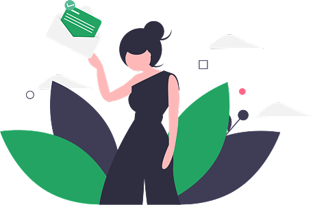 丸子頭女孩收到大學發(fā)來的錄取通知書