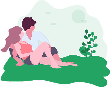 一對墜入愛河的情侶想永遠(yuǎn)地在一起生活
