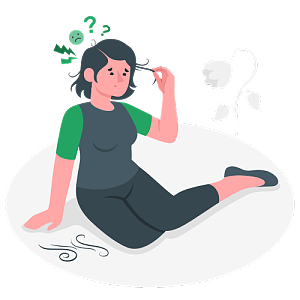 女子為大量掉頭發(fā)感到擔(dān)憂