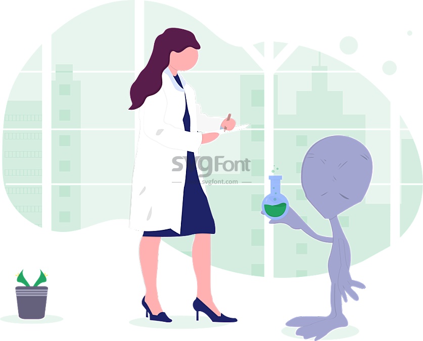 女研究博士的外星科学研究