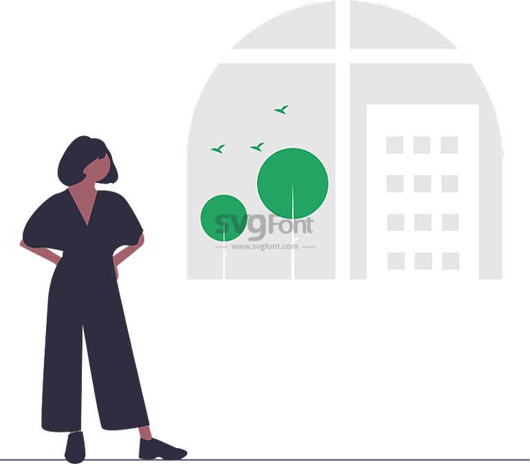 女园林工程师构思“绿色城市”蓝图