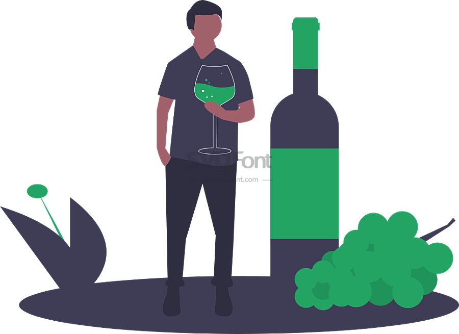 酒评师在酒庄品尝葡萄酒/红酒