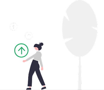 女孩进行手机系统更新操作
