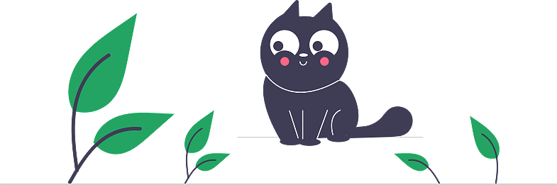 一只既顽皮又可爱的小猫咪
