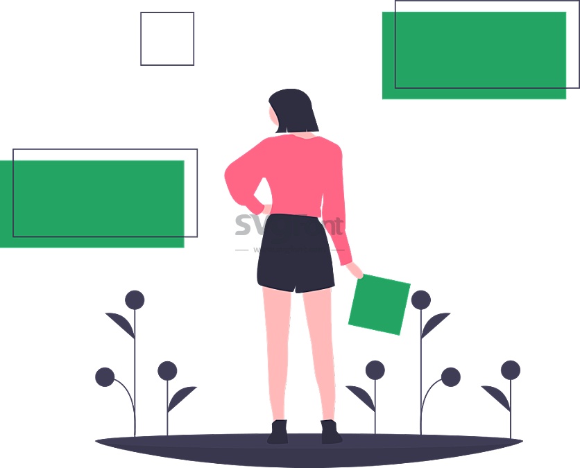 UI设计师仔在细观察眼前的图形以获取设计灵感