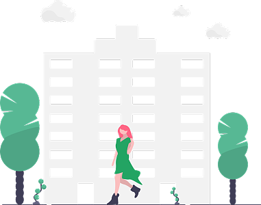 一位千禧风格打扮的女孩充满了想象力和未来感