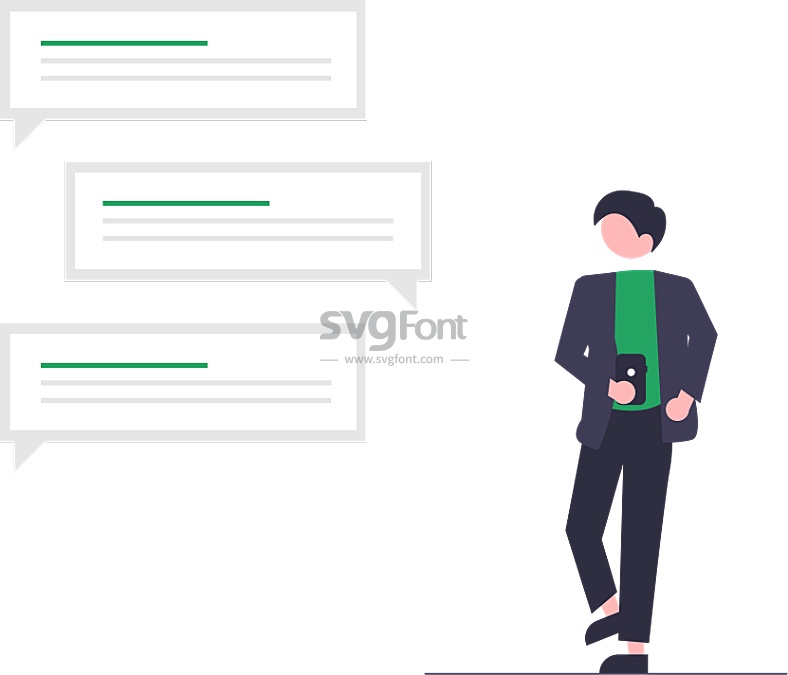 销售人员正在回复客户发来的手机信息/供应商正和客户互发信息沟通合作细节