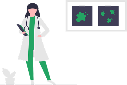女医学专家参与新冠病毒的医学研究