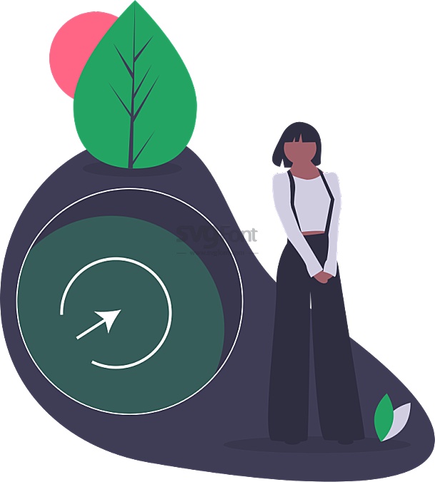 科幻动画片中女孩在二次元空间找到一个入口