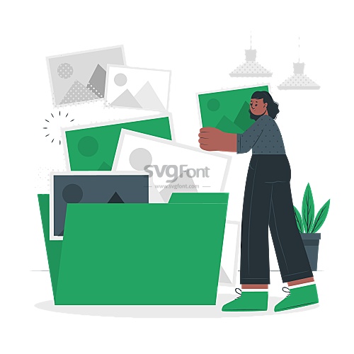 UI设计师把做好的图片放在一个文件夹保存