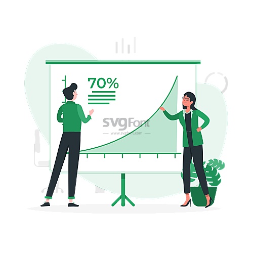 数据分析师分析出企业半年销售额增长了70%